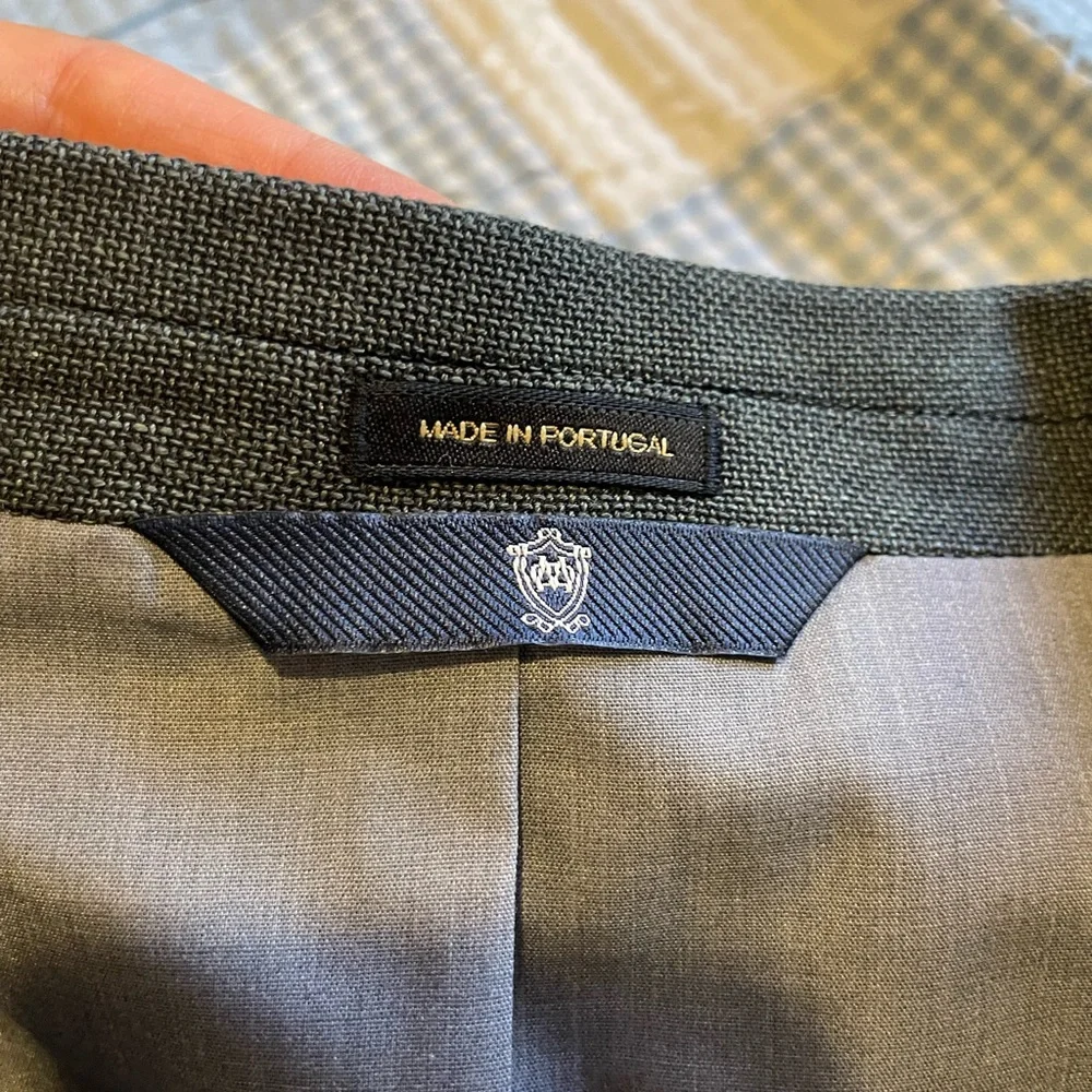 Massimo Dutti Men's Gray Blazer - Picture 9 of 11